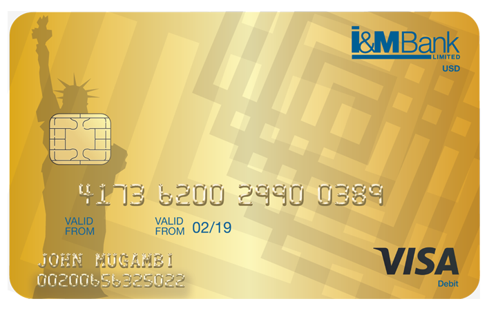 I&M Bank Tanzania - I&M USD Visa Debit Card